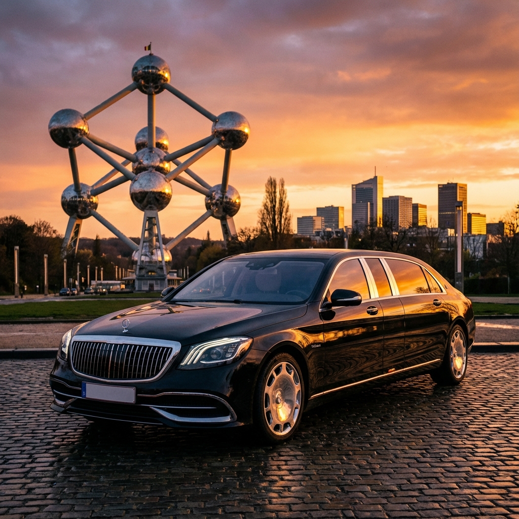 Luxury chauffeur service in Brussels